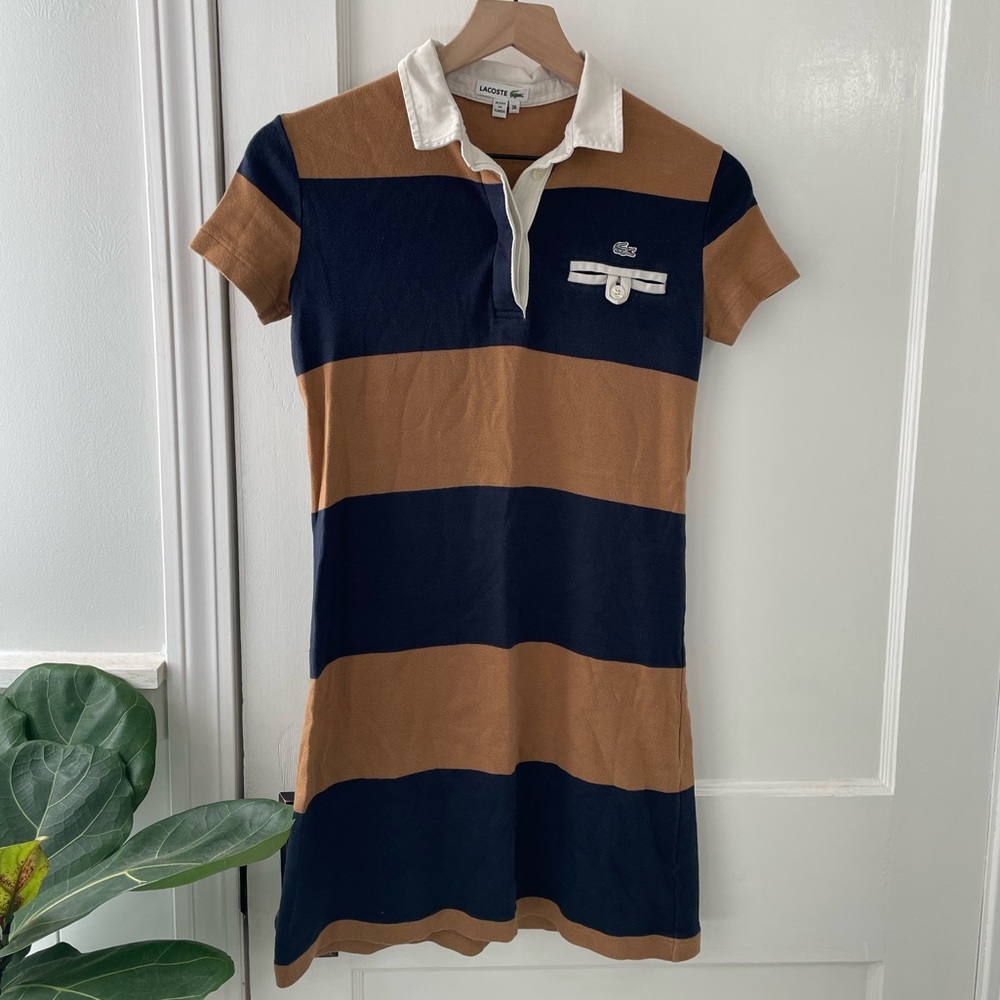 Lacoste Featured Rugby Polo Dress